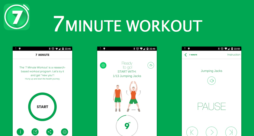 تطبيق 7 Minute Workout Pro