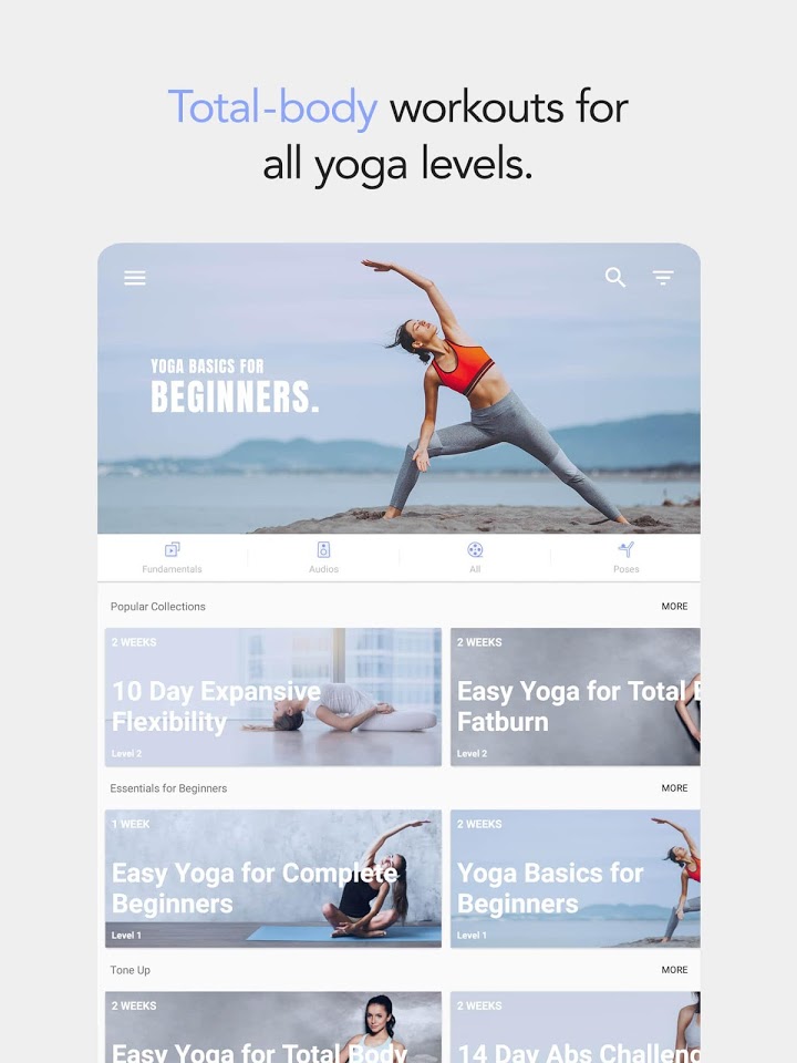تطبيق daily yoga