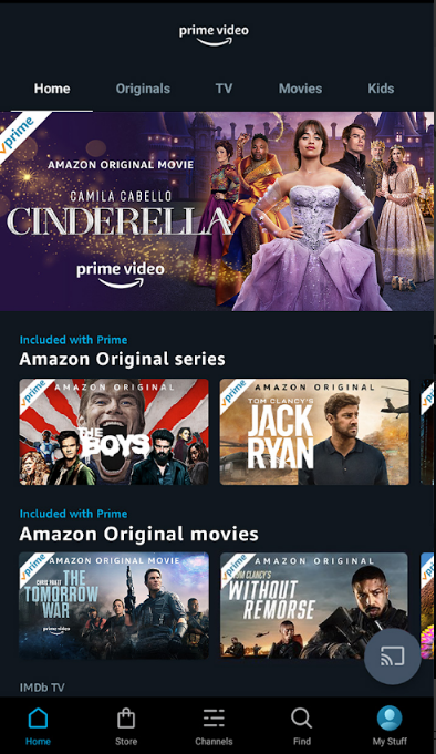 تحميل تطبيق Amazon Prime Video للاندرويد